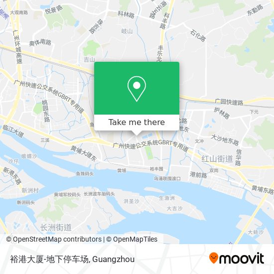 裕港大厦-地下停车场 map