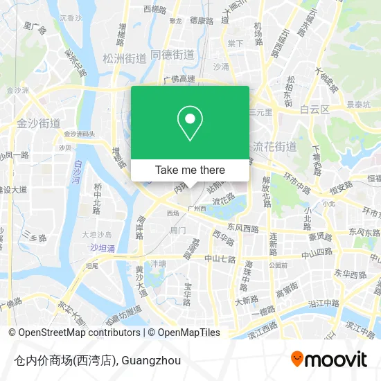 仓内价商场(西湾店) map