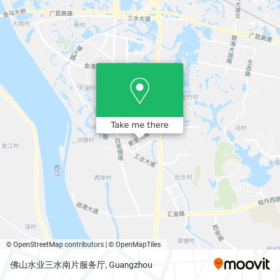 佛山水业三水南片服务厅 map