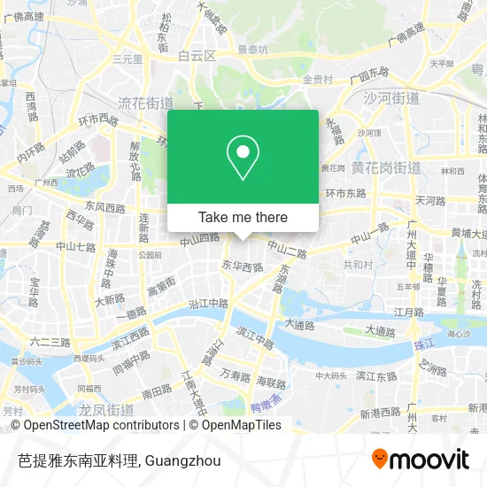 芭提雅东南亚料理 map