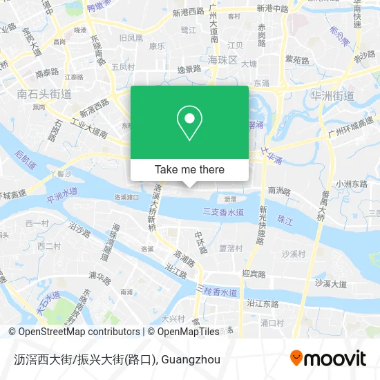 沥滘西大街/振兴大街(路口) map