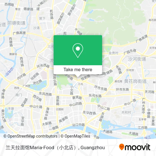 兰天拉面馆Maria-Food（小北店） map