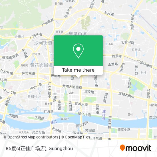 85度c(正佳广场店) map