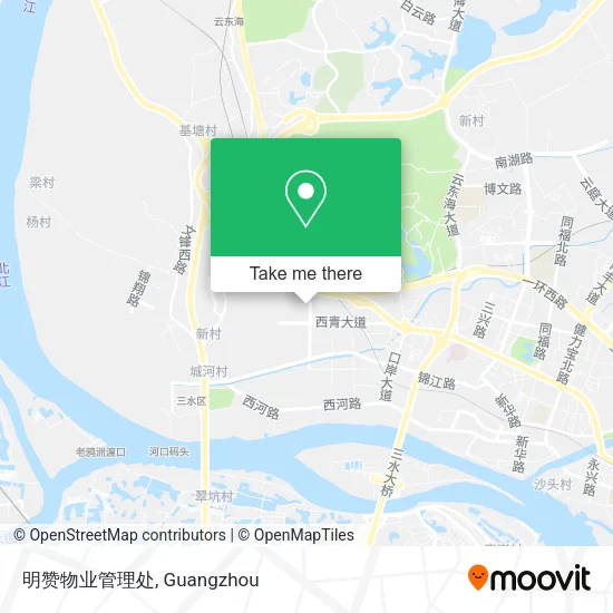 明赞物业管理处 map