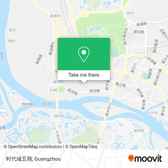 时代城五期 map