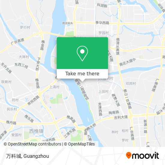 万科城 map
