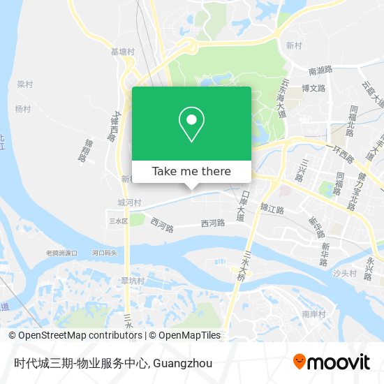 时代城三期-物业服务中心 map