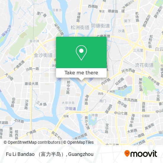 Fu Li Bandao （富力半岛） map