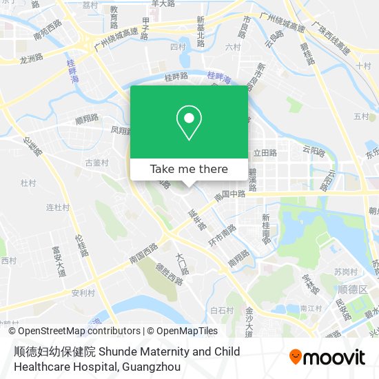顺德妇幼保健院 Shunde Maternity and Child Healthcare Hospital map