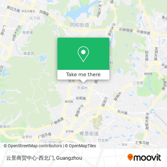 云景商贸中心-西北门 map