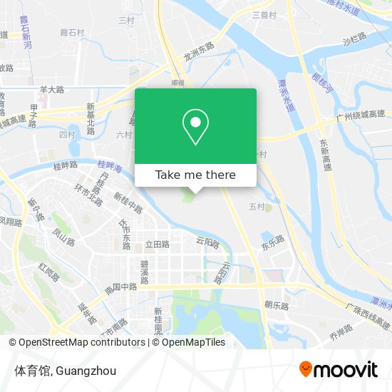 体育馆 map