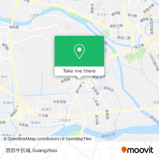 西部牛扒城 map