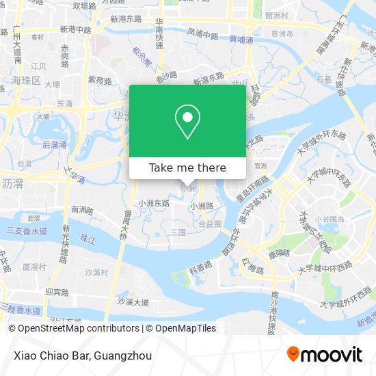 Xiao Chiao Bar map