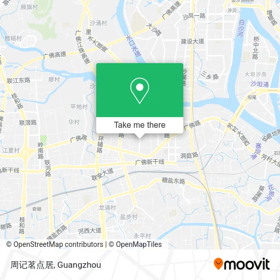 周记茗点居 map
