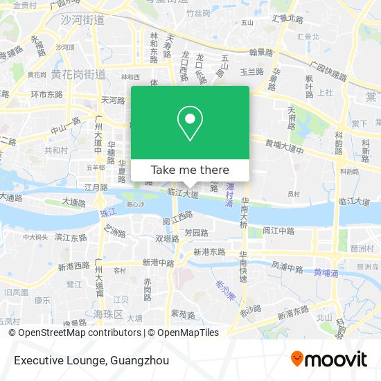 Executive Lounge map