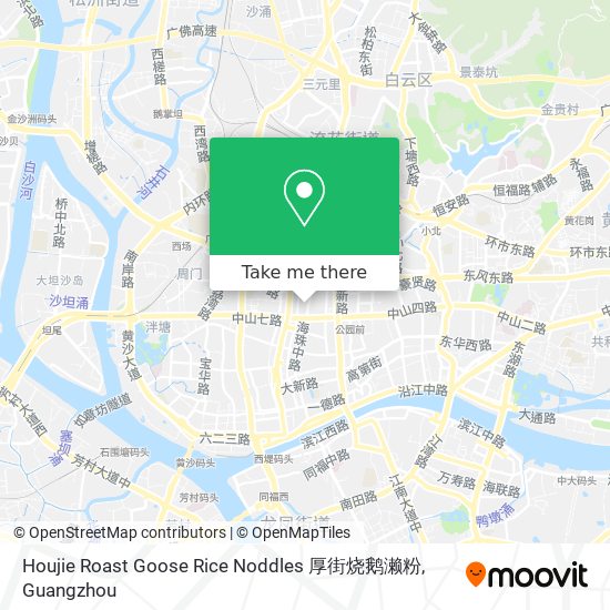 Houjie Roast Goose Rice Noddles 厚街烧鹅濑粉 map
