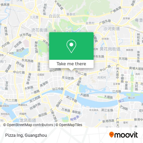 Pizza Ing map