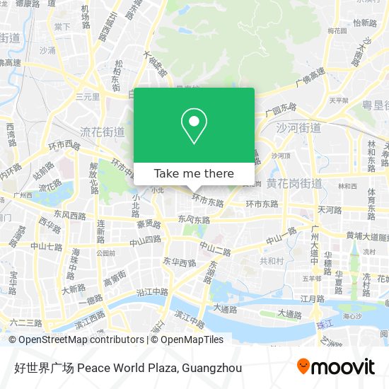 好世界广场 Peace World Plaza map
