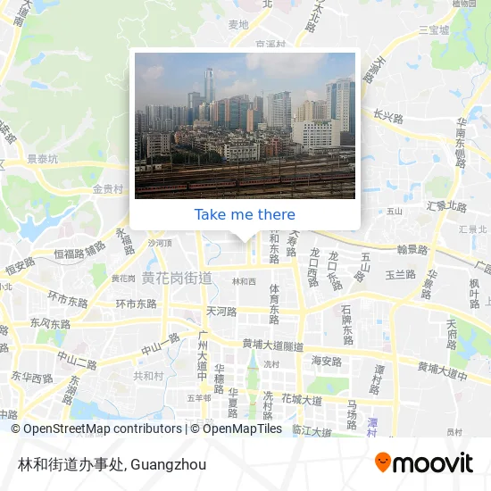 林和街道办事处 map