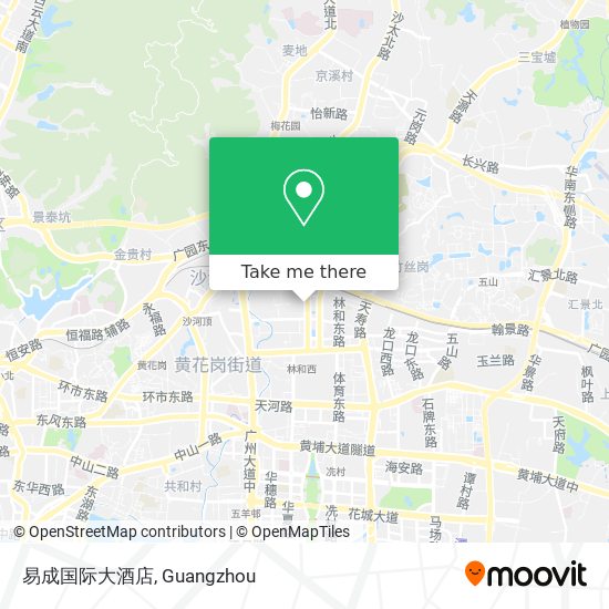 易成国际大酒店 map