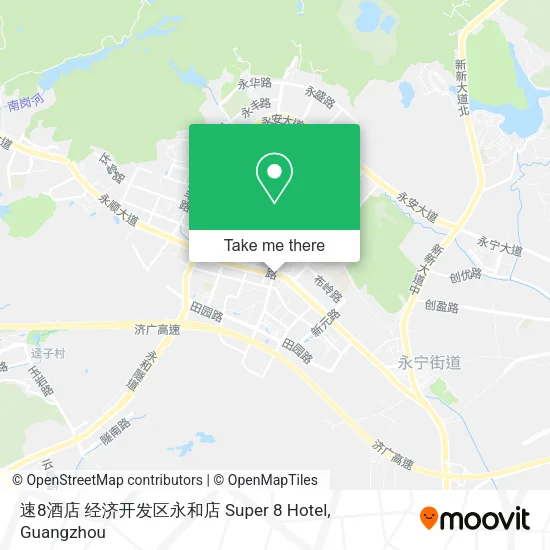 速8酒店 经济开发区永和店 Super 8 Hotel map