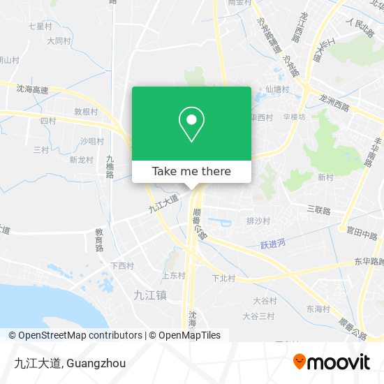 九江大道 map