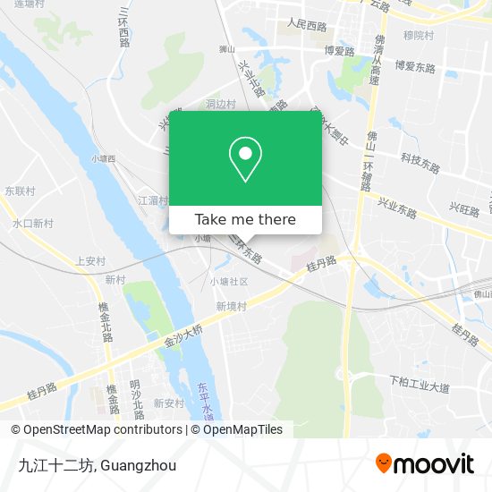 九江十二坊 map
