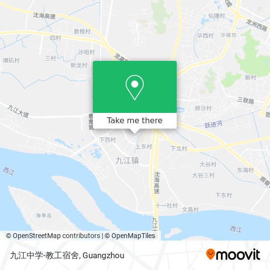 九江中学-教工宿舍 map
