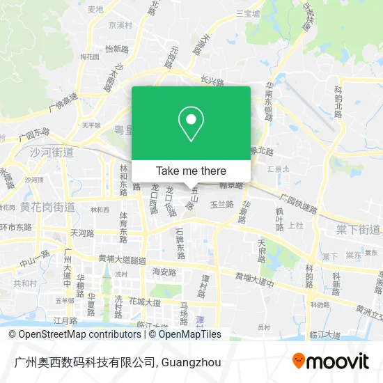 广州奥西数码科技有限公司 map