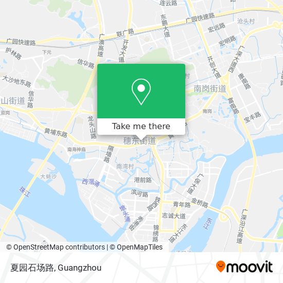 夏园石场路 map