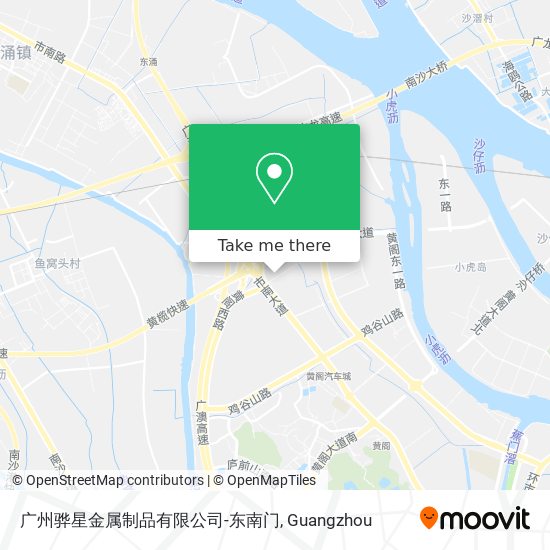 广州骅星金属制品有限公司-东南门 map