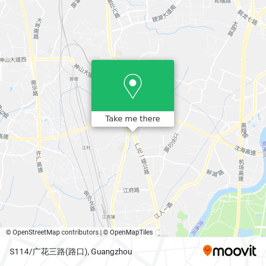S114/广花三路(路口) map