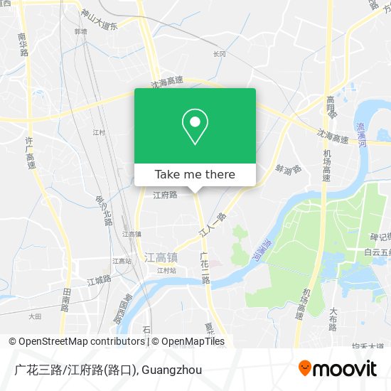 广花三路/江府路(路口) map
