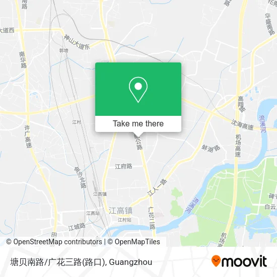 塘贝南路/广花三路(路口) map