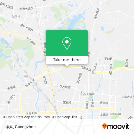 祥凤 map