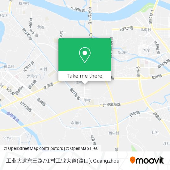 工业大道东三路/江村工业大道(路口) map