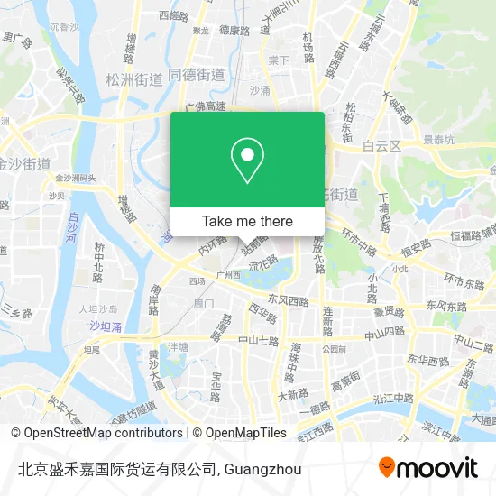 北京盛禾嘉国际货运有限公司 map