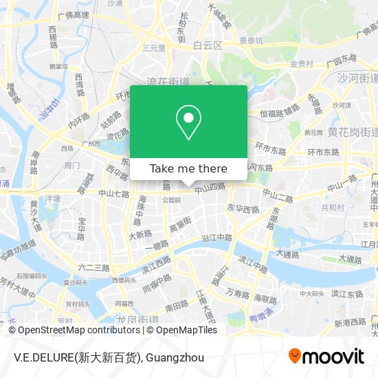 V.E.DELURE(新大新百货) map