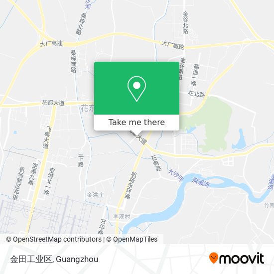 金田工业区 map