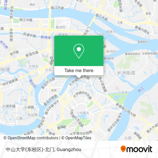 中山大学(东校区)-北门 map