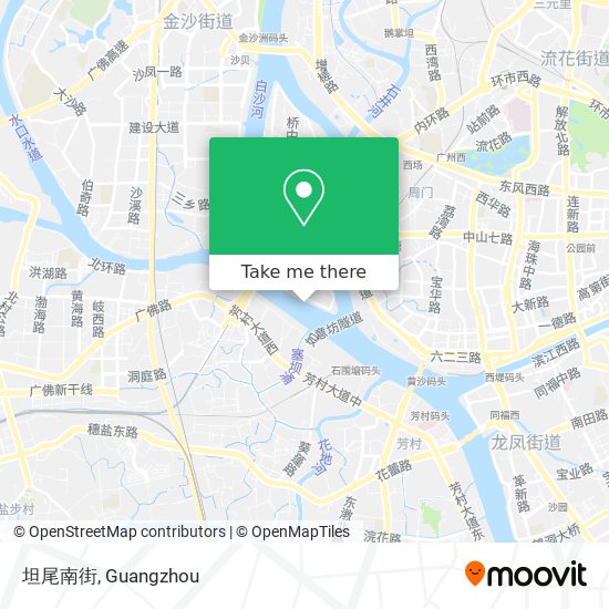 坦尾南街 map
