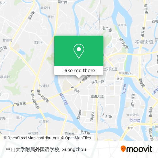 中山大学附属外国语学校 map