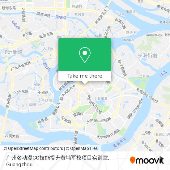 广州名动漫CG技能提升黄埔军校项目实训室 map