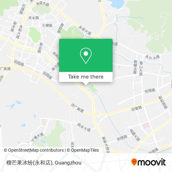 榴芒果冰纷(永和店) map
