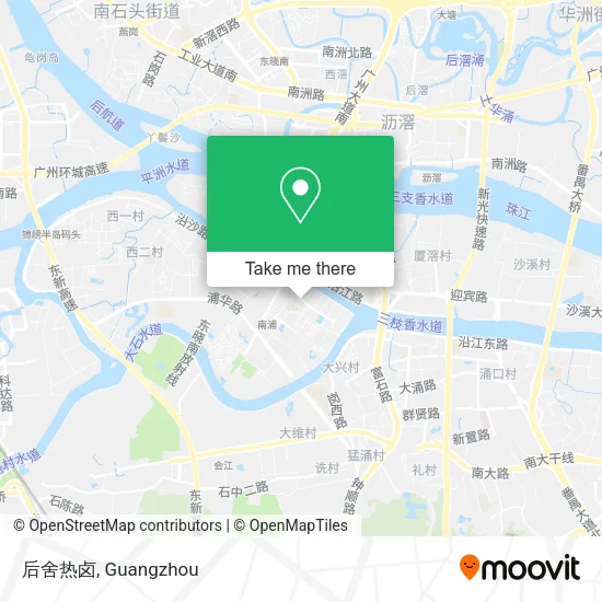 后舍热卤 map