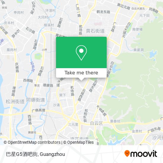 巴星G5酒吧街 map
