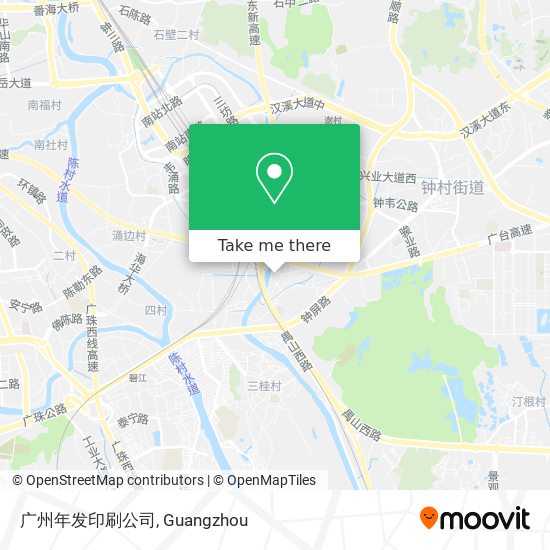 广州年发印刷公司 map