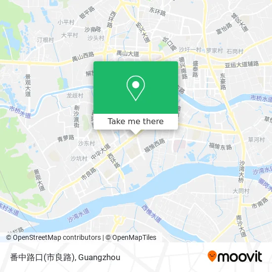 番中路口(市良路) map