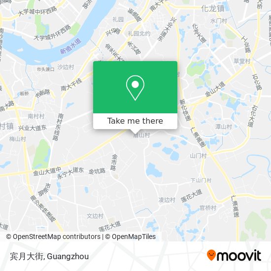 宾月大街 map
