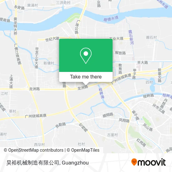 昊裕机械制造有限公司 map